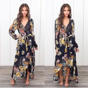 Vici Dolls Hi low maxi dress